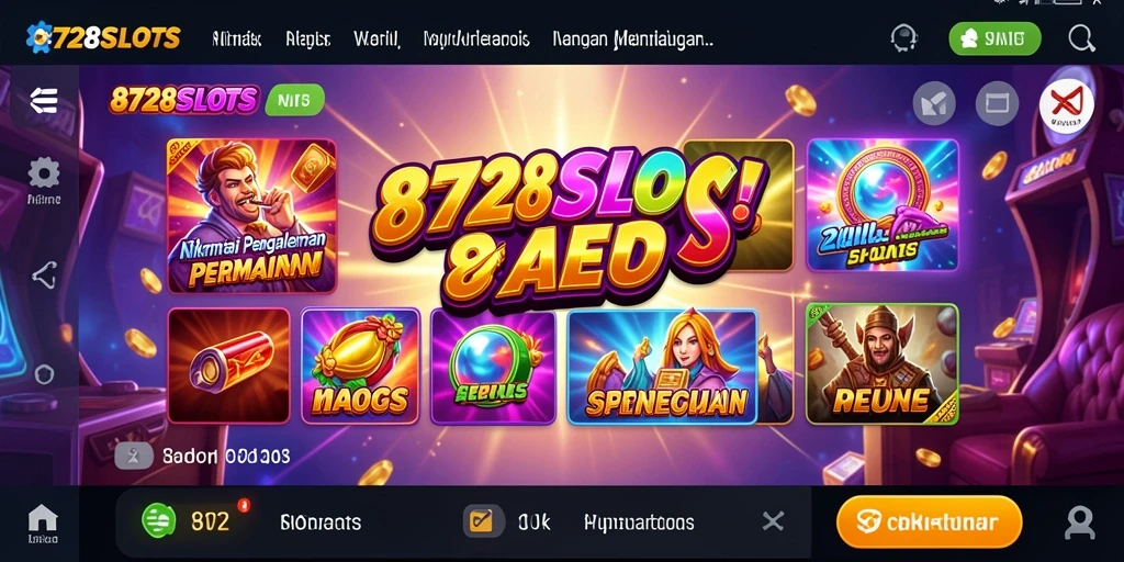 Gameplay seru dan menantang di 8728SLOTS.