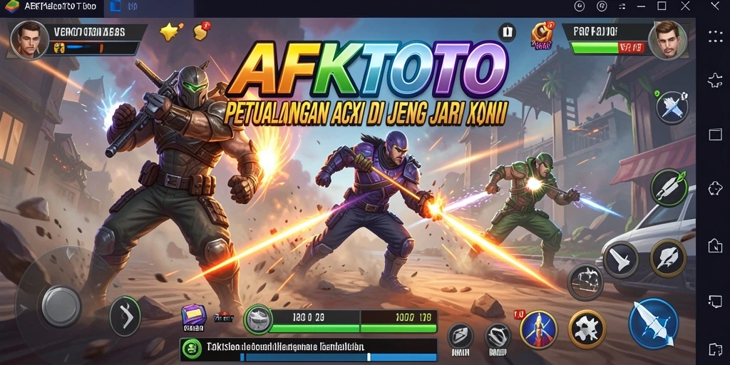 Menampilkan aksi seru dan intens dalam AFKTOTO yang menantang.