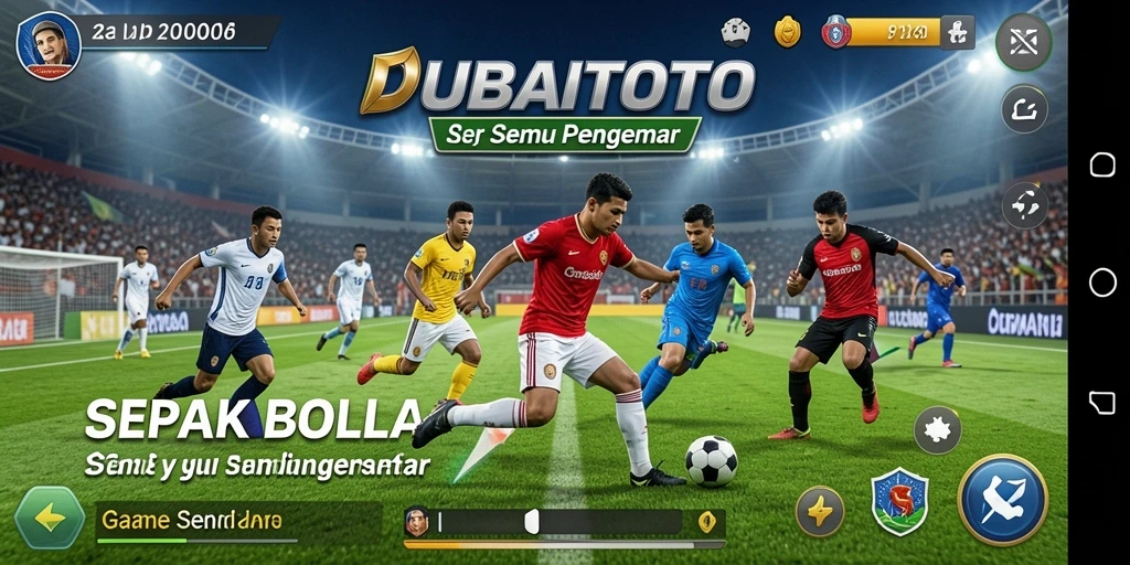 Tampilan gameplay DUBAITOTO yang realistis dan mendebarkan.