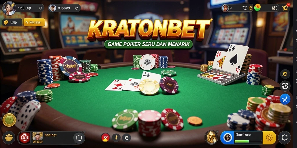 Tampilan gameplay yang mendebarkan dalam KRATONBET.