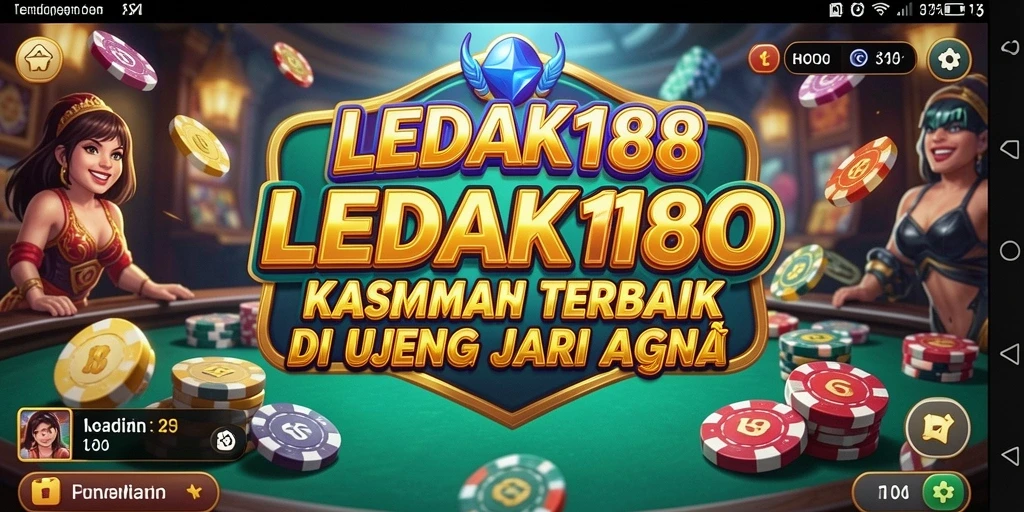 Tampilan menarik dari permainan Kasino LEDAK188 yang penuh aksi.