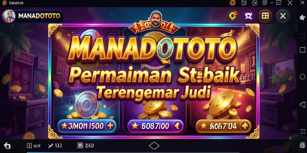 Gameplay menarik dari game Slot MANADOTOTO.
