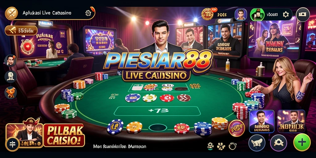 Tampilan gameplay Live Casino yang mengasyikkan dan interaktif.