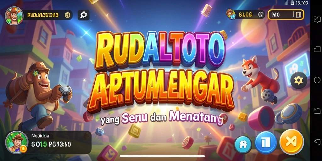 Gameplay RUDALTOTO yang mendebarkan di tengah aksi arcade.