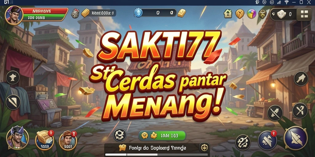 Tampilan gameplay SAKTI77 yang memukau dengan berbagai strategi menarik.