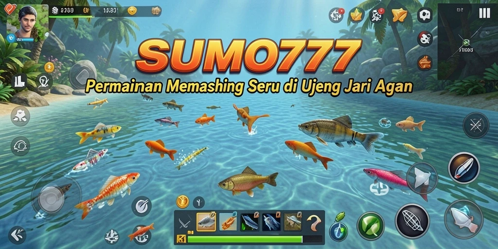 Tangkapan ikan yang beragam dalam gameplay seru SUMO777.