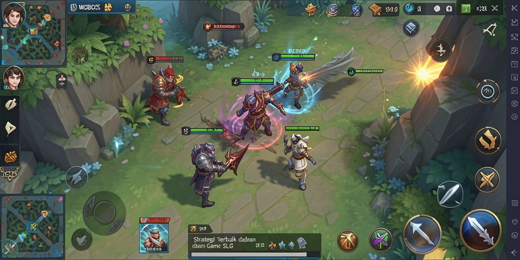 Tampilan gameplay menegangkan di WDBOS dengan berbagai strategi dan aksi.